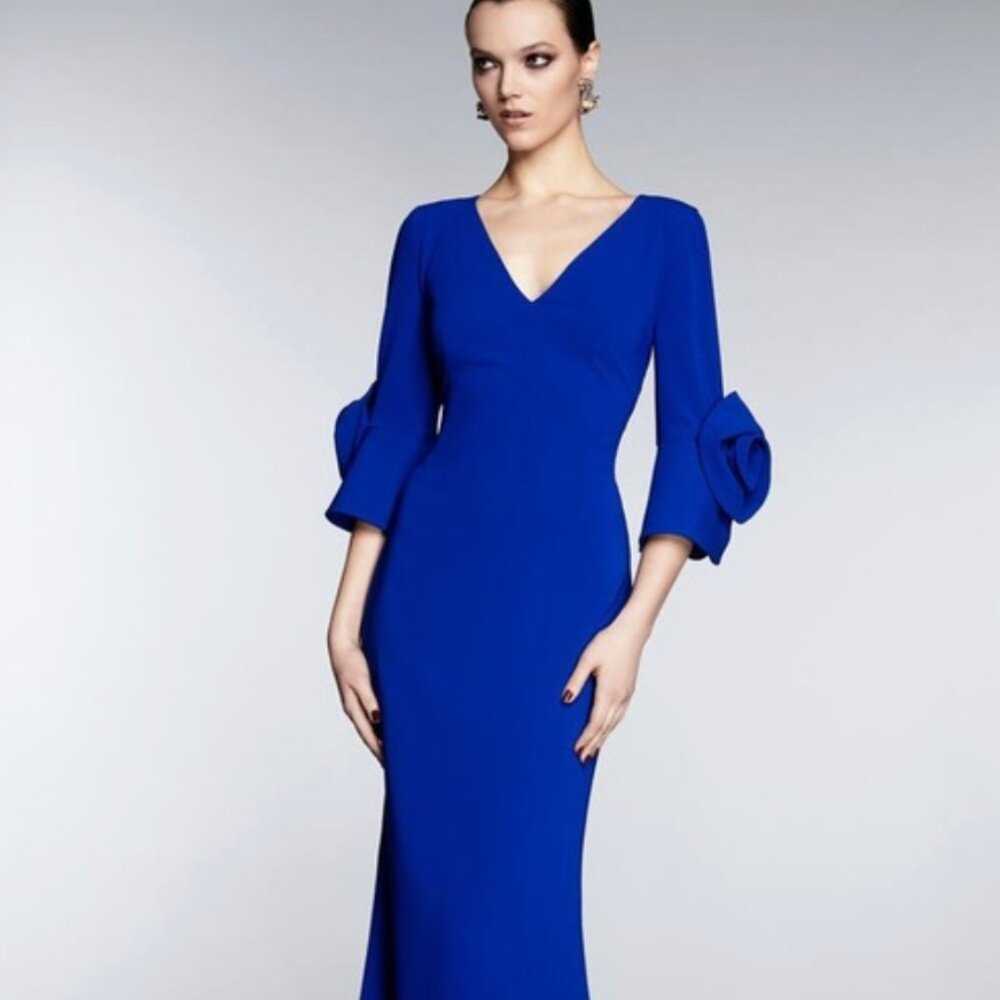Frascara Royal Blue Gown - Size 6 - Excellent Condition- Never Worn
